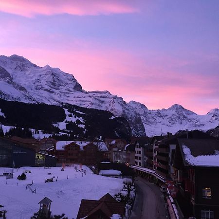 Hotel Schoenegg Wengen Kültér fotó
