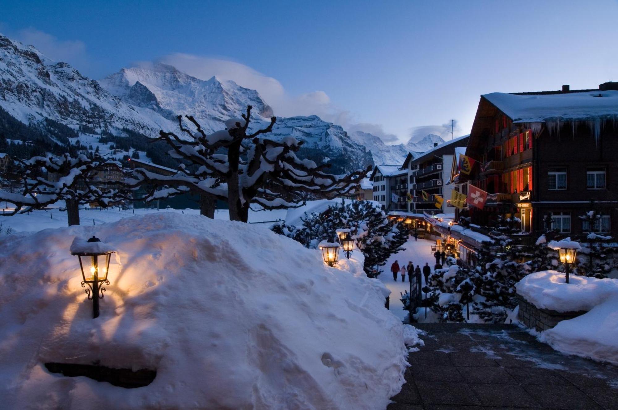 Hotel Schoenegg Wengen Kültér fotó