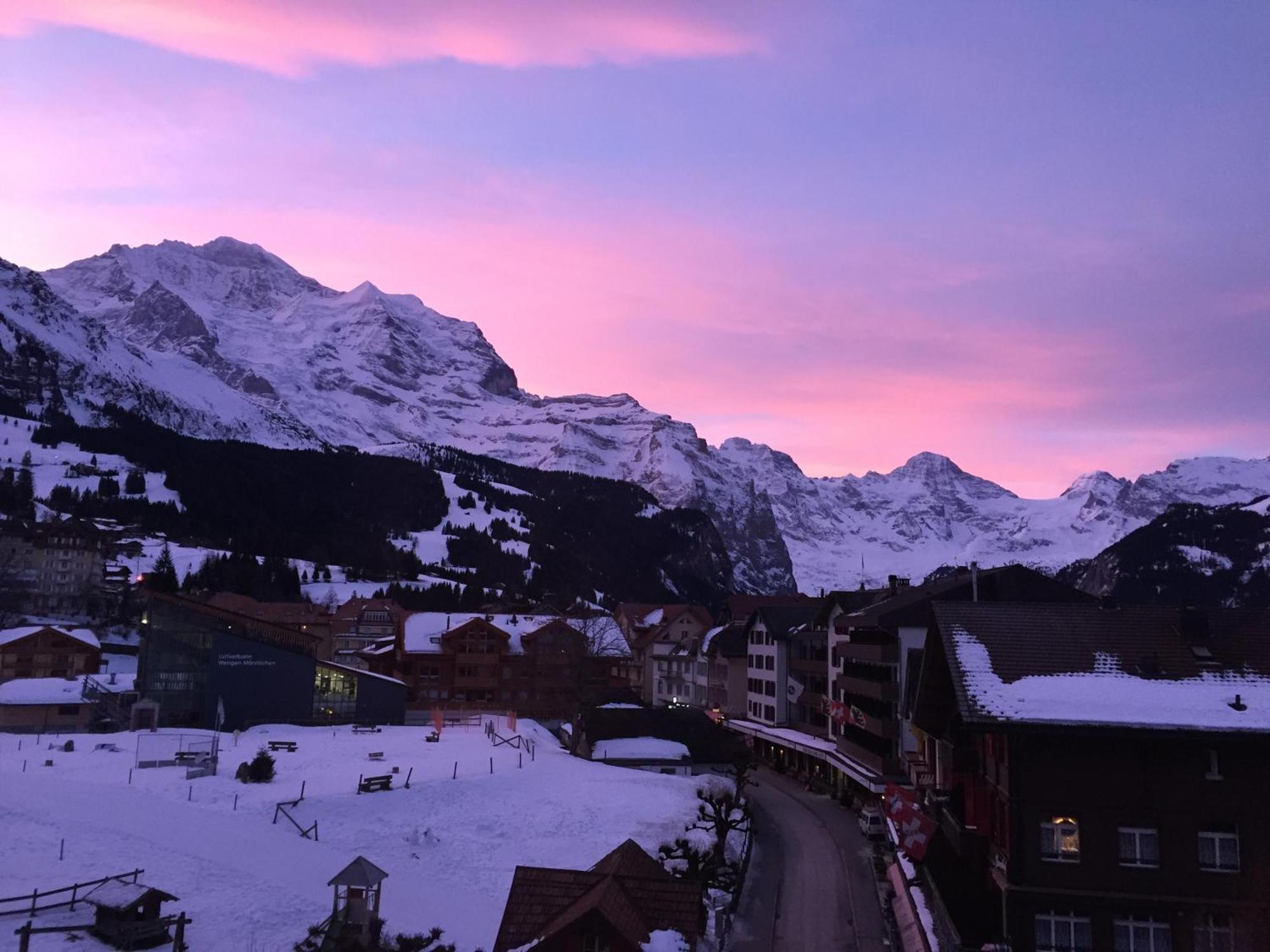 Hotel Schoenegg Wengen Kültér fotó