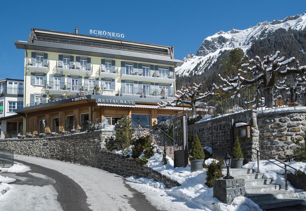 Hotel Schoenegg Wengen Kültér fotó