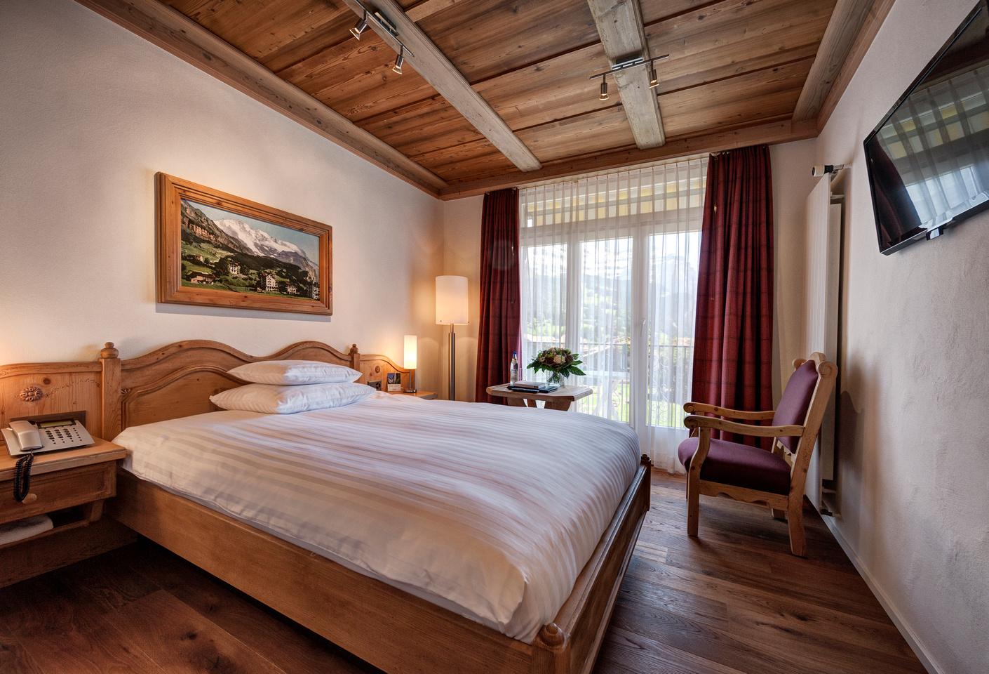 Hotel Schoenegg Wengen Szoba fotó