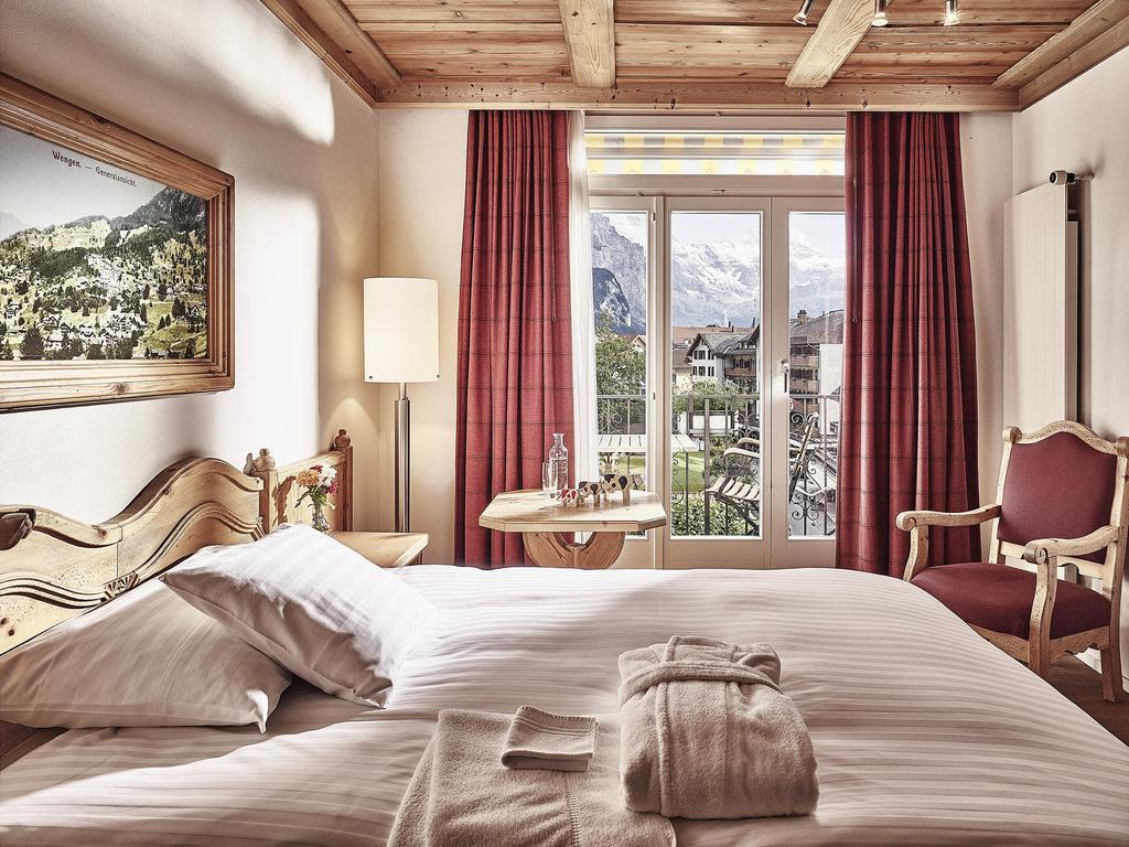 Hotel Schoenegg Wengen Kültér fotó